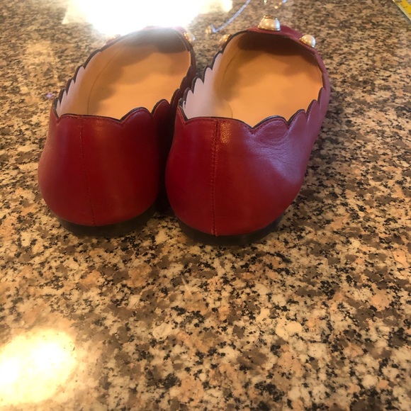 🌺 Gucci ‘Willow’ ballet flat hibiscus red 🌺 - Picture 6 of 9